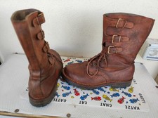 stivali da caccia in cuoio di