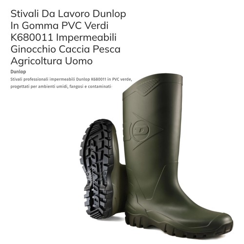 Stivali lavoro dunlop - stivali, n43